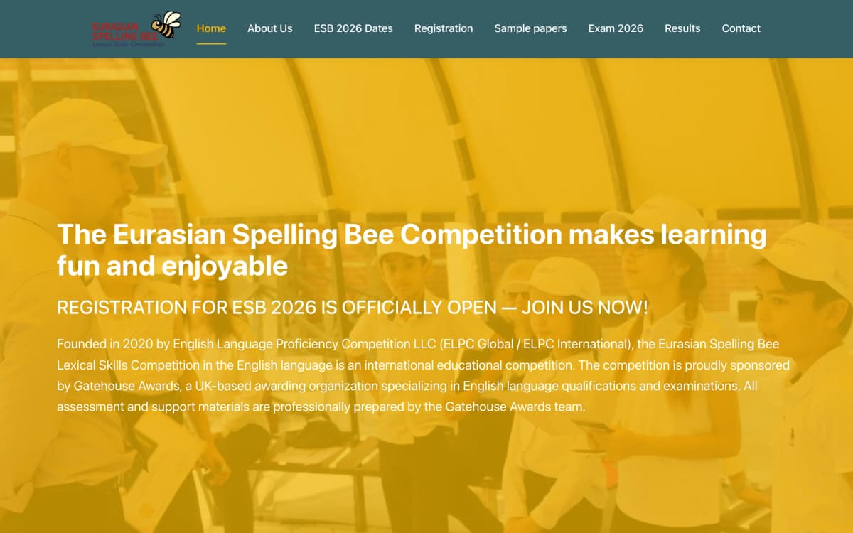 Eurasian Spelling Bee